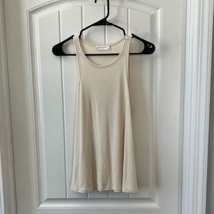 Cream tank top
